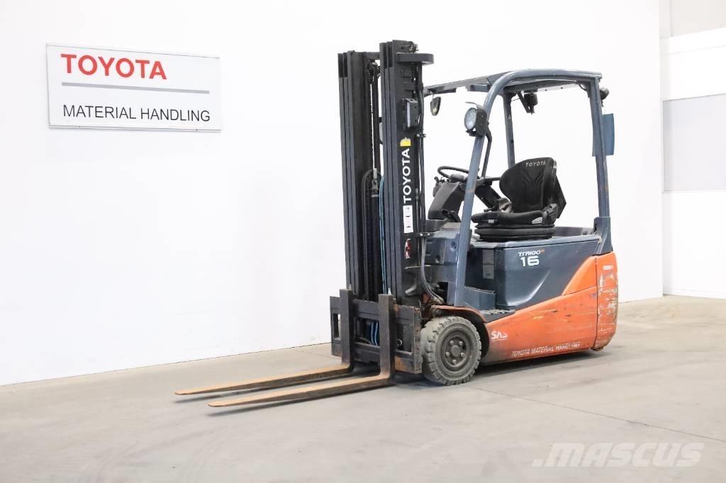 Toyota 8FBE16T Elektrostapler