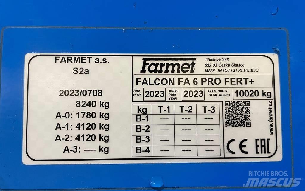 Farmet Falcon 6 Pro Drillmaschinen