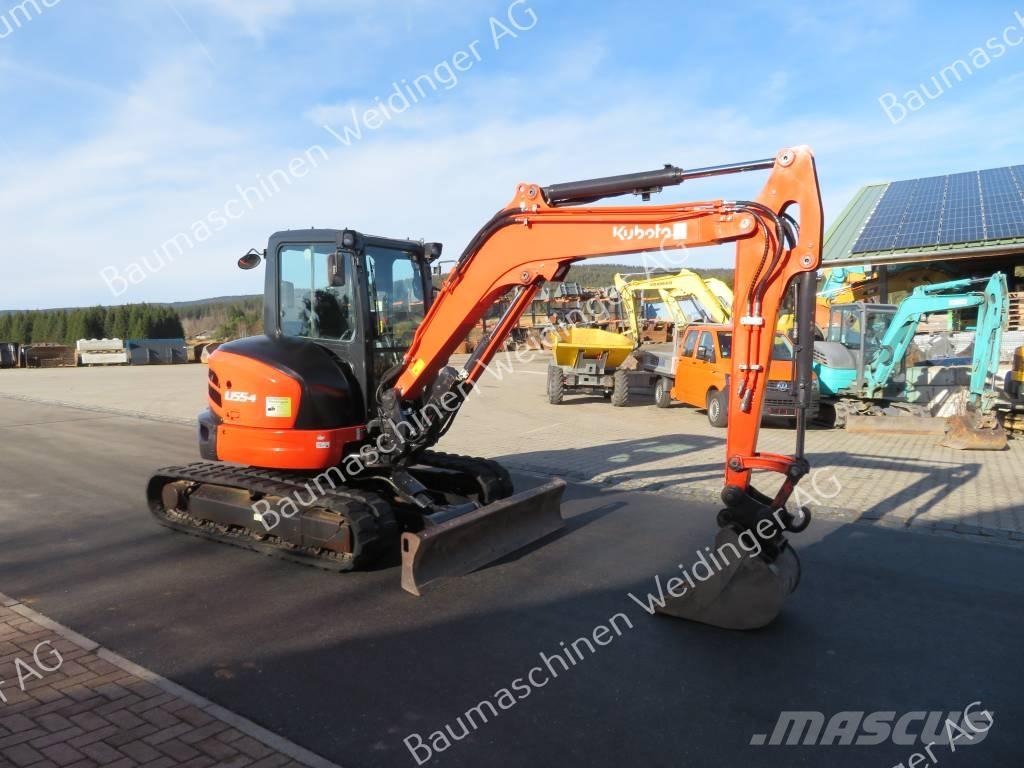 Kubota U 55-4 Minibagger < 7t