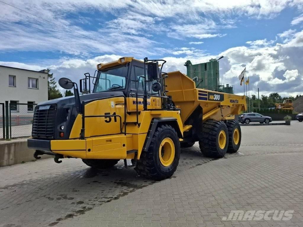 Komatsu HM 300 Dumper - Knickgelenk