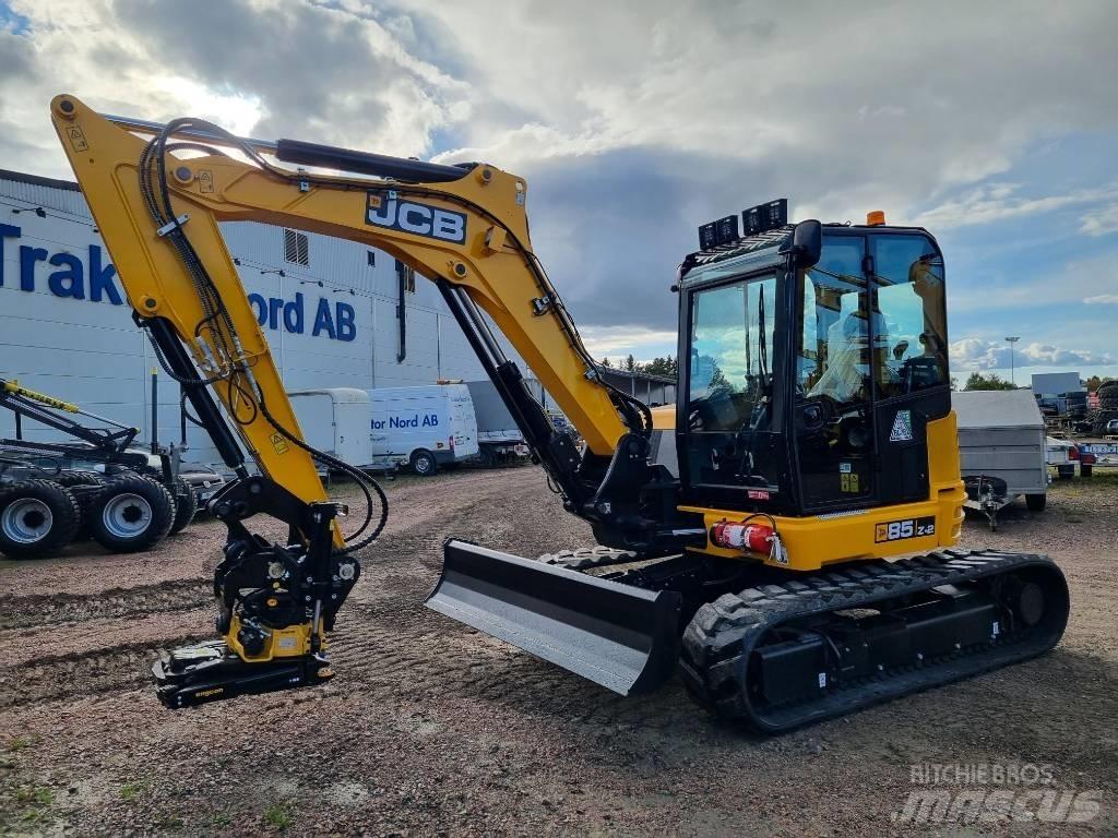 JCB 85Z-2 Ny! omg.lev! Midibagger  7t - 12t