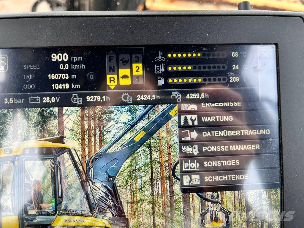 Ponsse Bear 8W Harvester