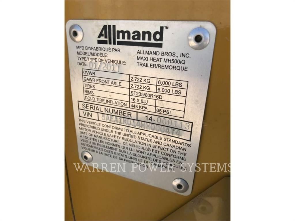 Allmand MH500 Kühl- und Heizsysteme