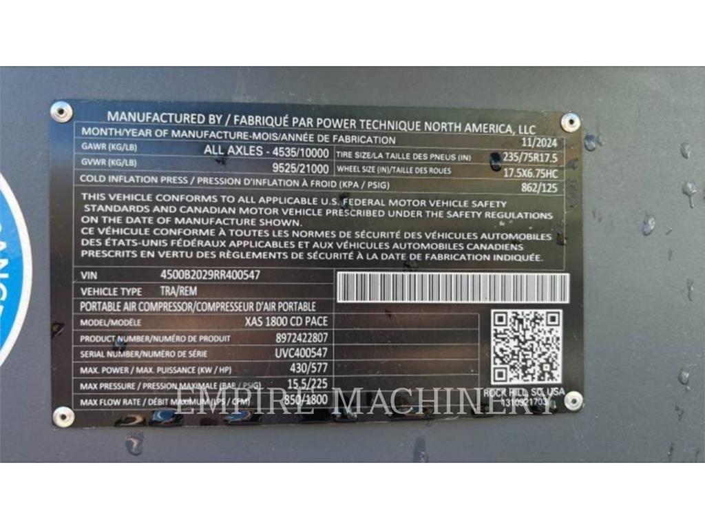 Atlas Copco XAS1800CD Kompressoren