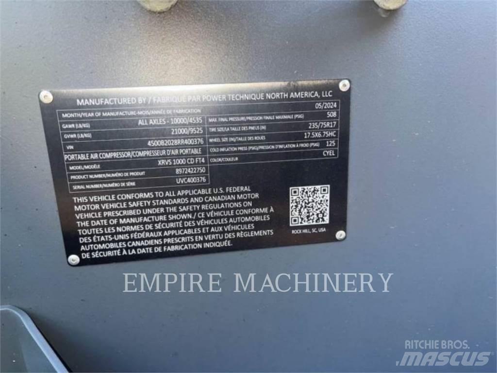 Atlas Copco XRVS1000CD Kompressoren