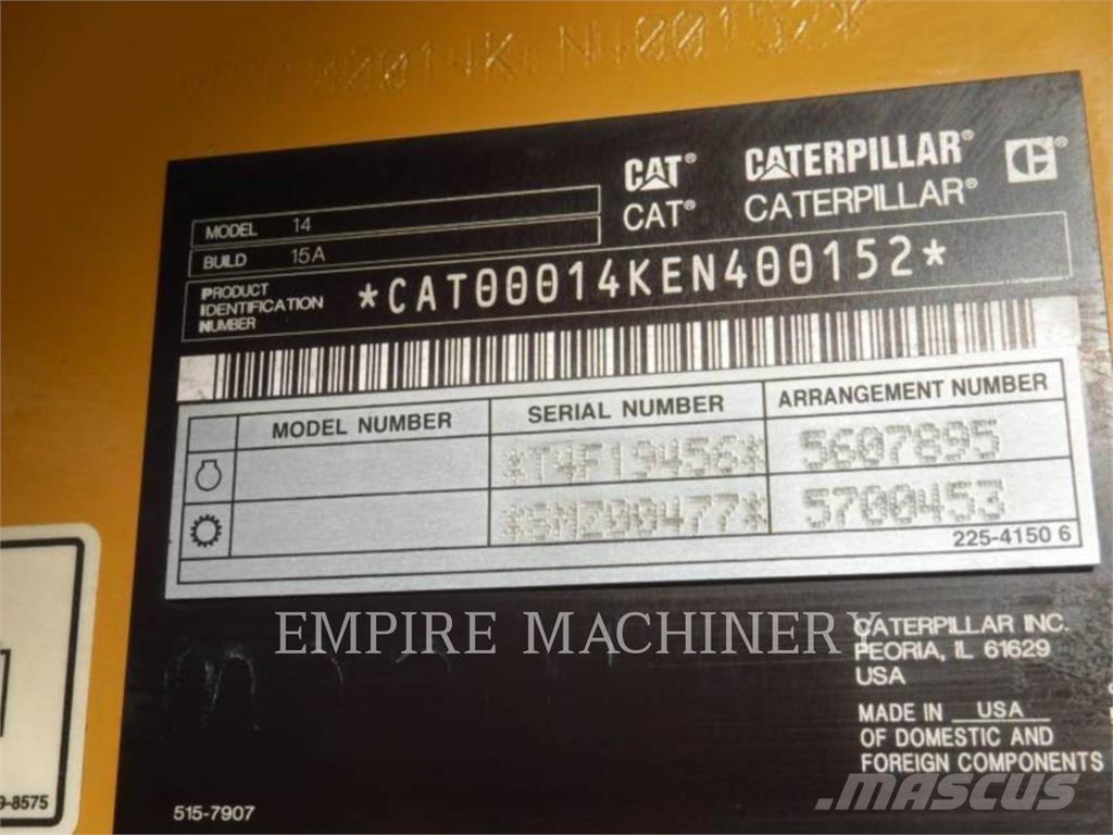 CAT 14-15 Grader
