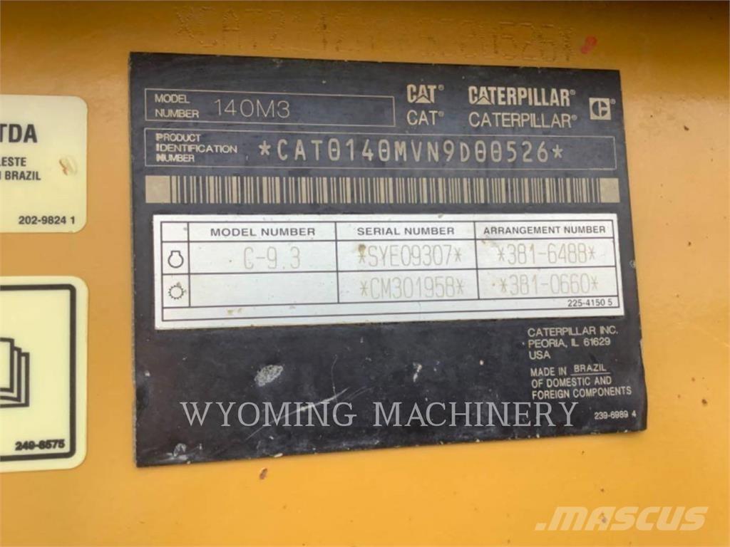 CAT 140M3 Grader