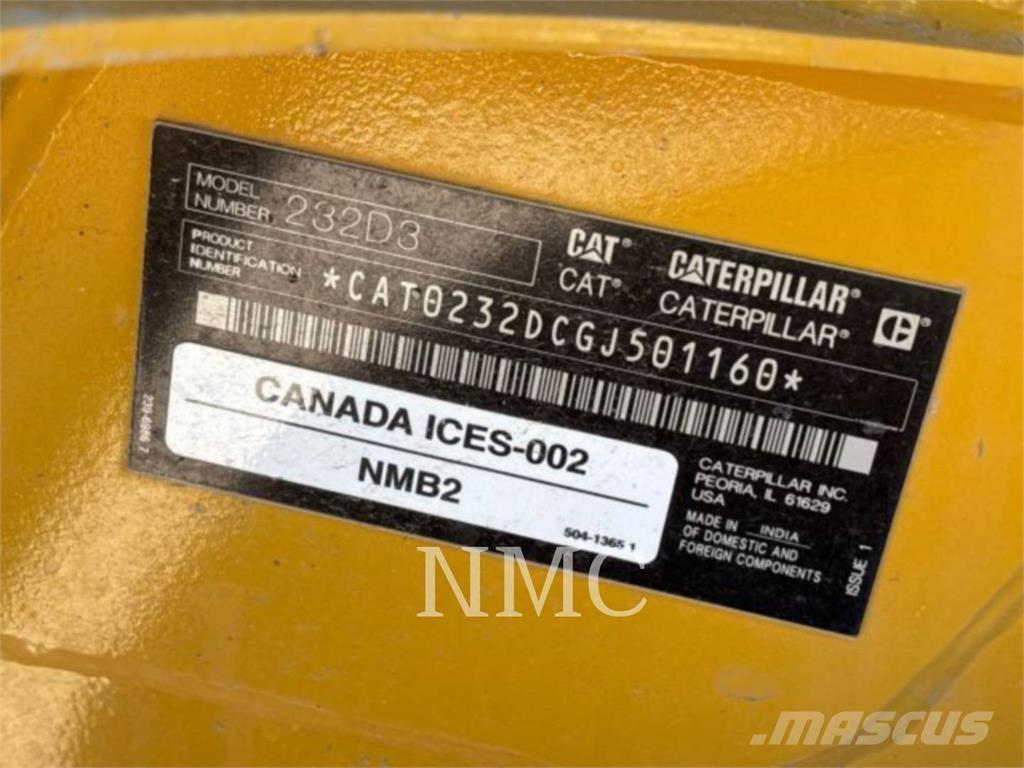 CAT 232D3 Kompaktlader