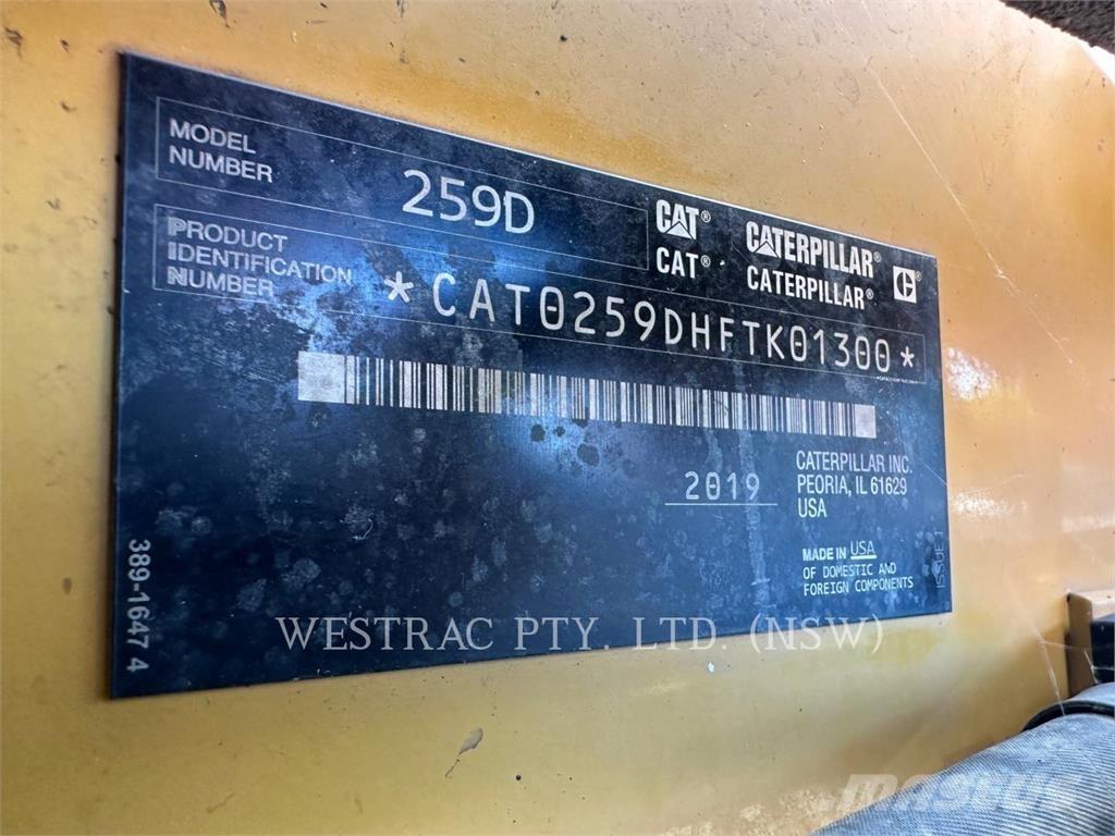 CAT 259D Laderaupen
