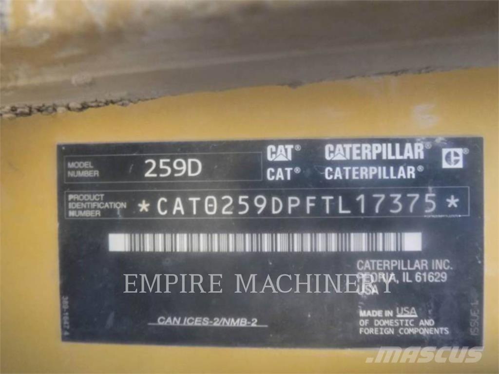 CAT 259D Kompaktlader