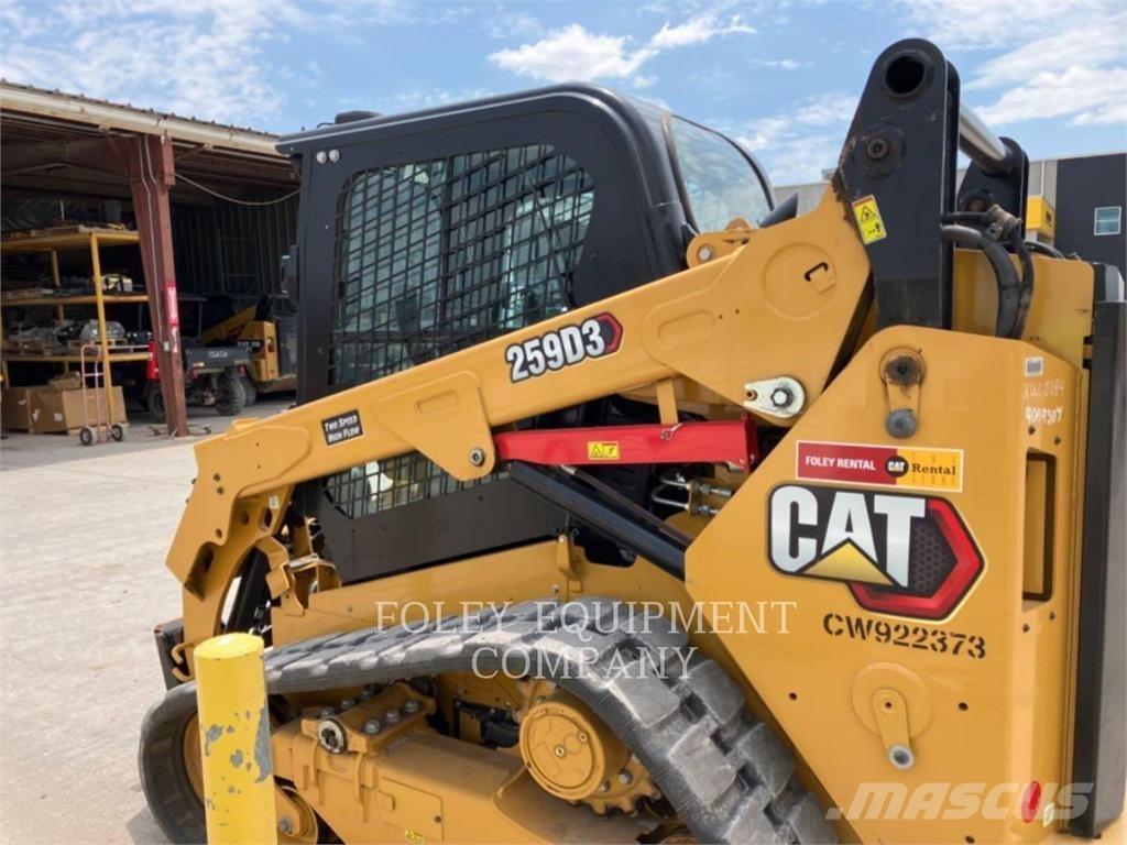 CAT 259D3HF2C Kompaktlader