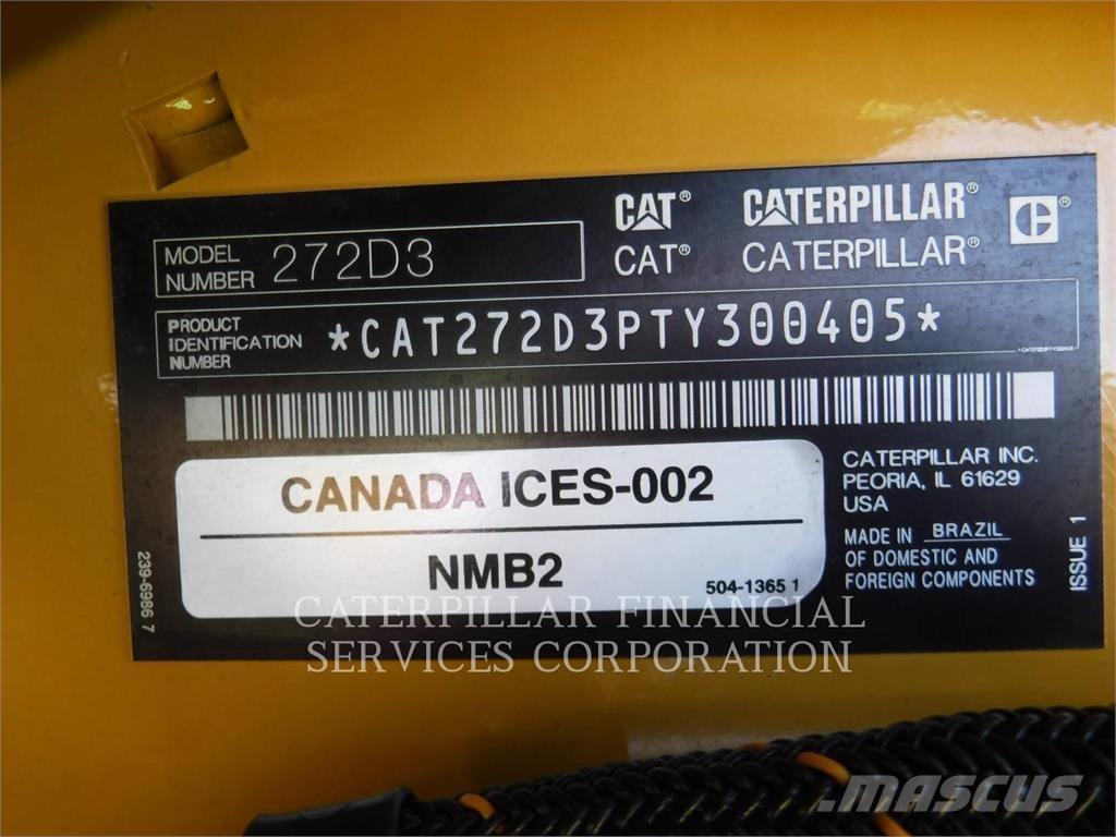 CAT 272D3HF Kompaktlader