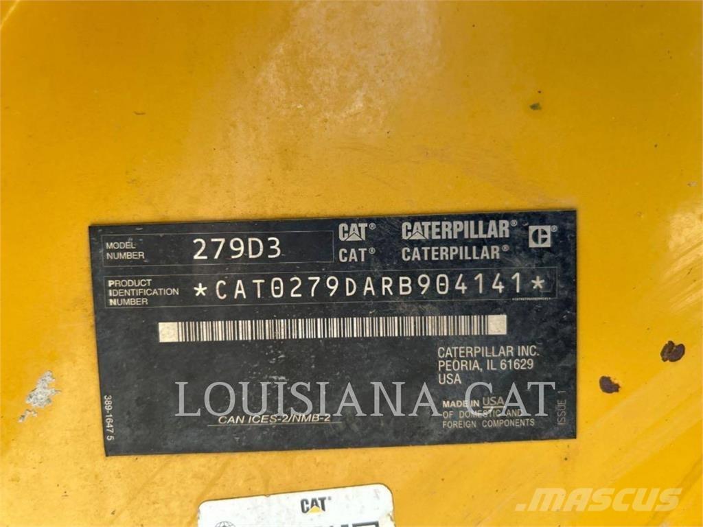 CAT 279D3 Kompaktlader