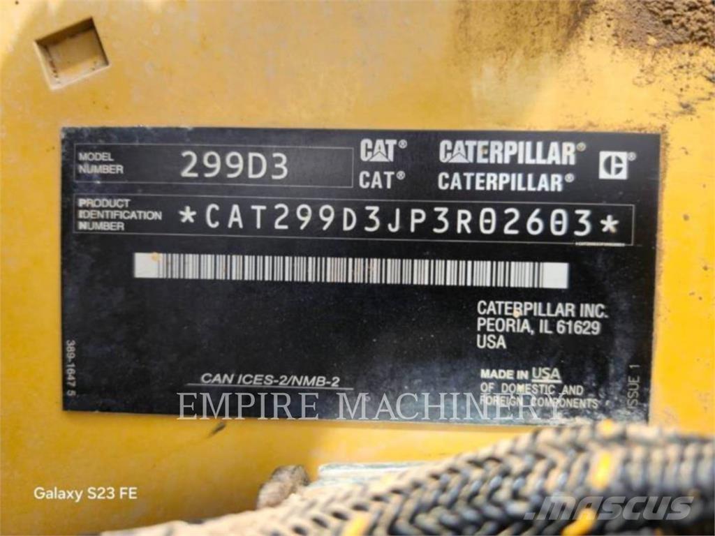 CAT 299D3XPSCA Kompaktlader