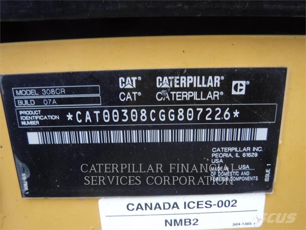 CAT 308-07CR Raupenbagger