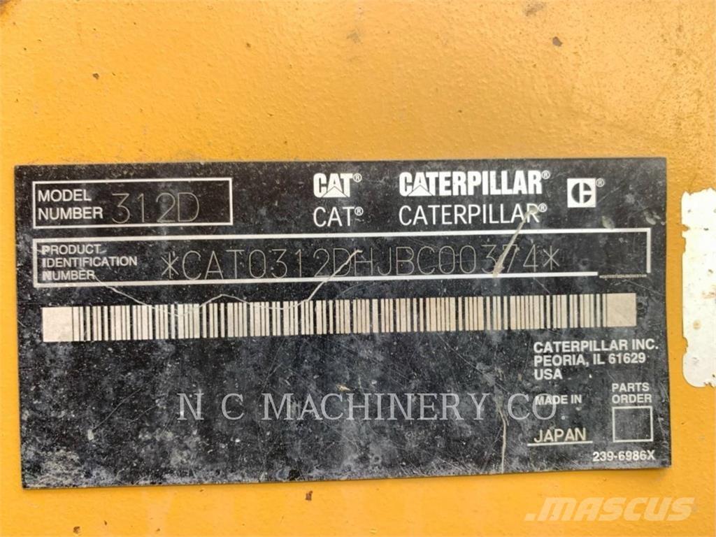 CAT 312D L Raupenbagger
