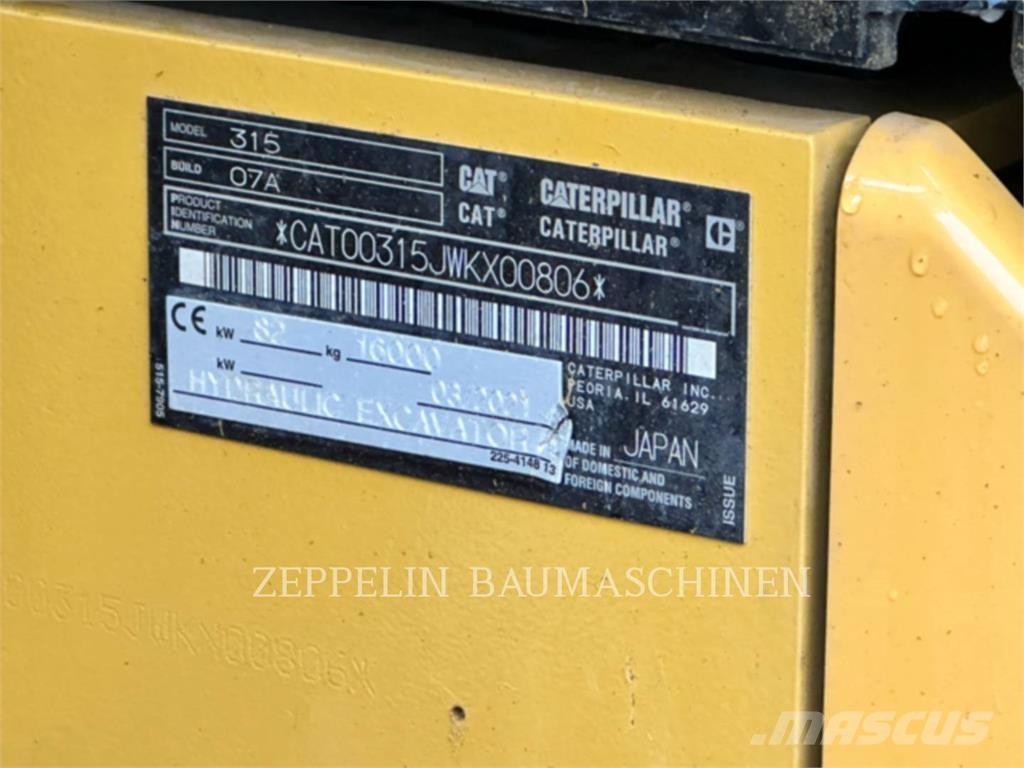CAT 315-07A Raupenbagger