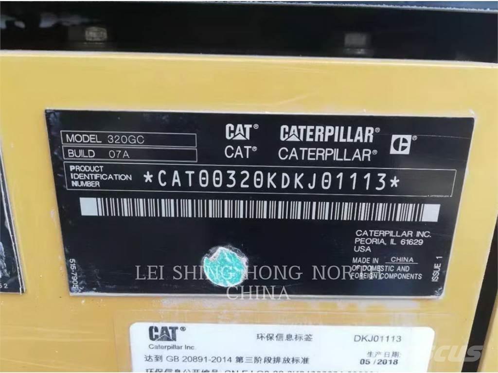 CAT 320-07GC Crawler excavators