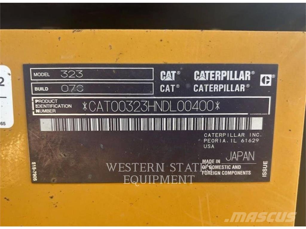 CAT 323 Raupenbagger