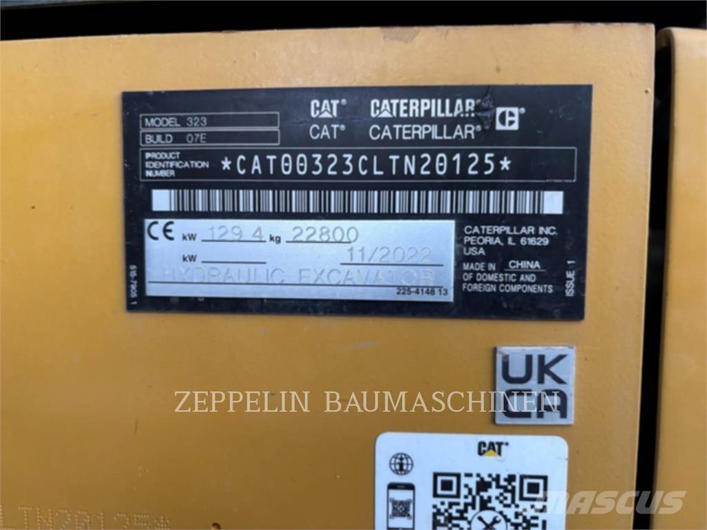 CAT 323-07D Raupenbagger