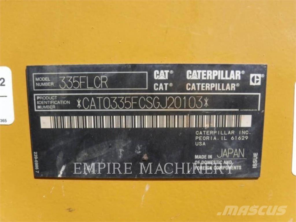 CAT 335FL TH Raupenbagger