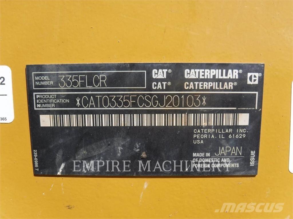 CAT 335FLCR Raupenbagger