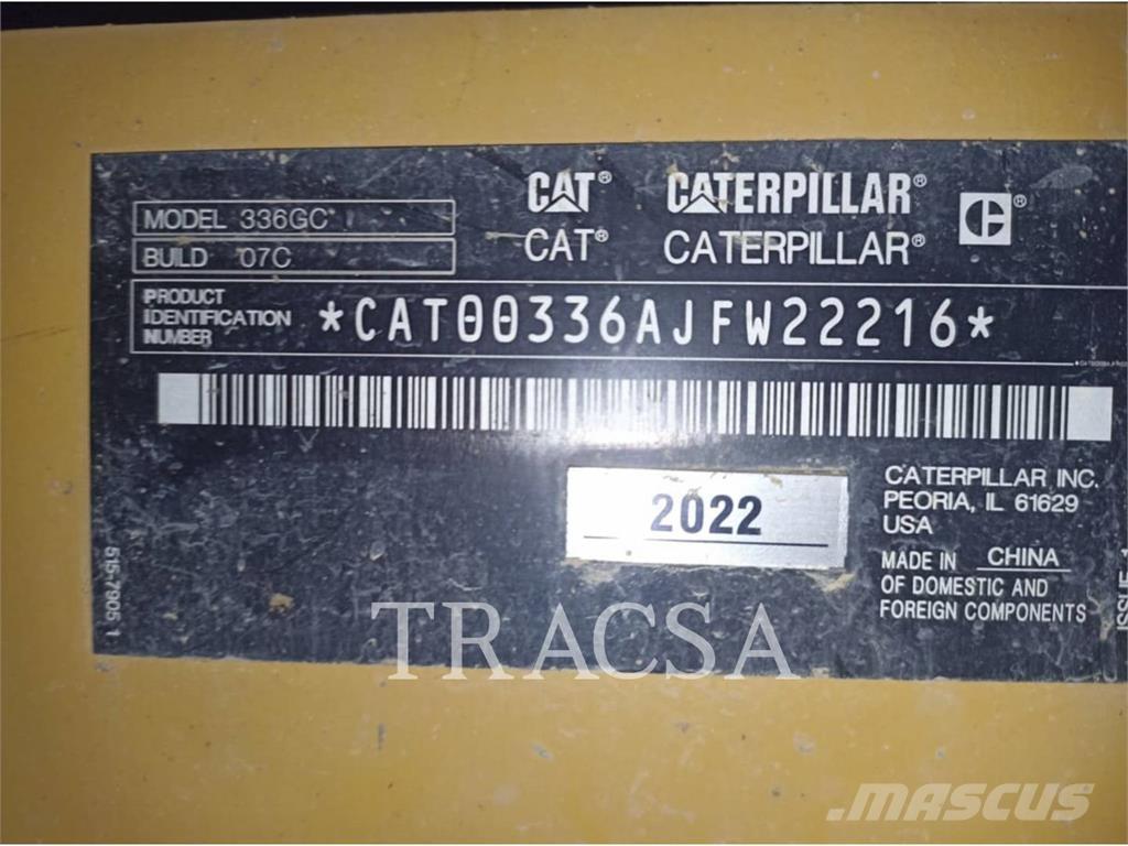 CAT 336-07GC Raupenbagger