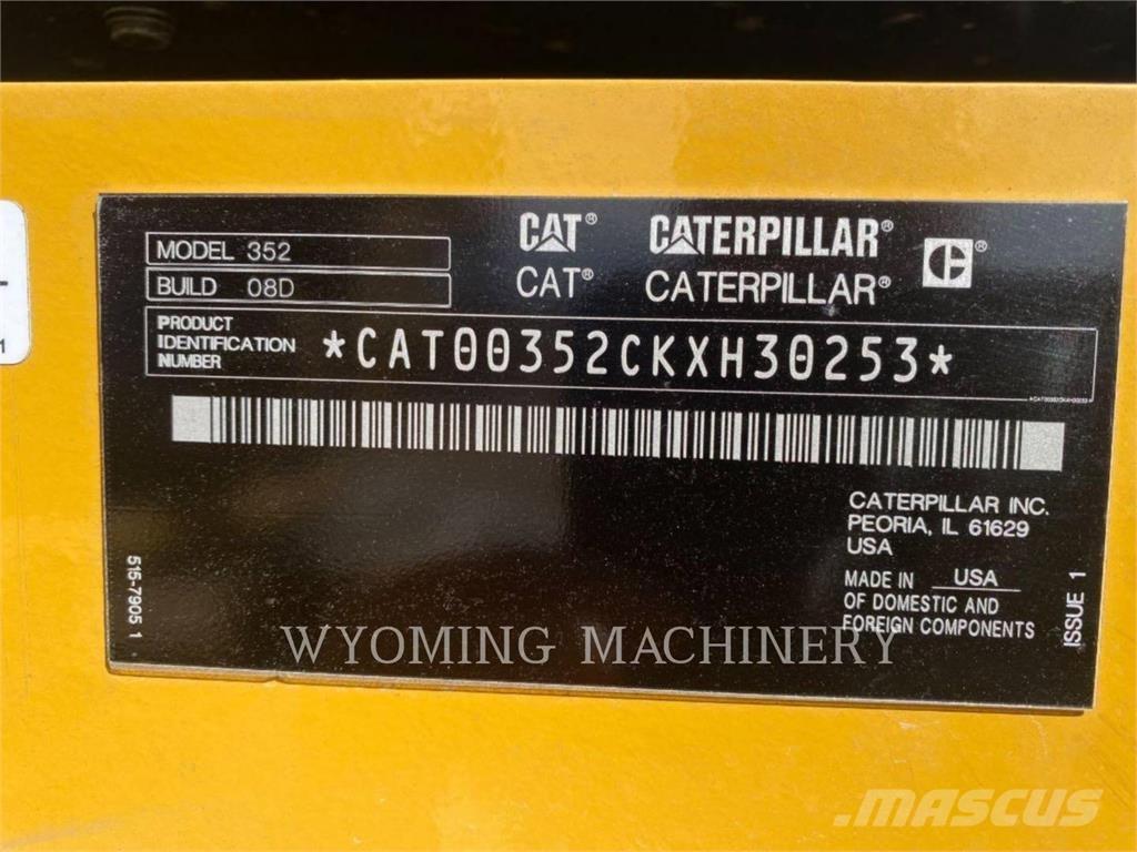 CAT 352 Raupenbagger