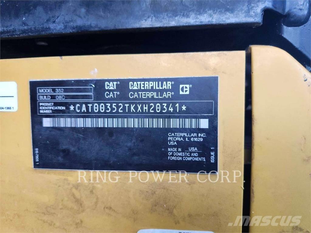 CAT 352EW Raupenbagger