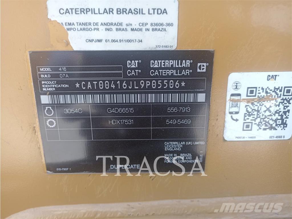 CAT 416 Baggerlader