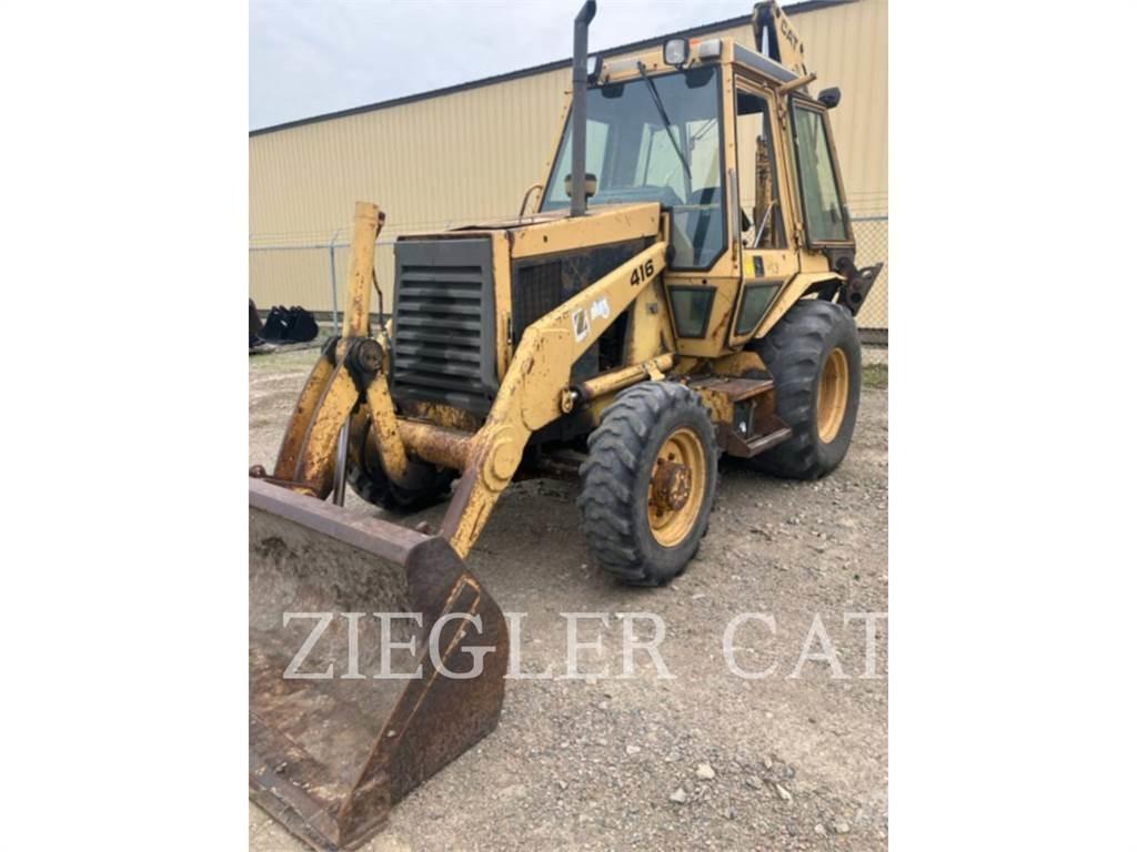 CAT 416 Baggerlader