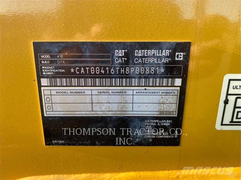 CAT 416 Baggerlader