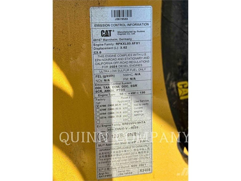 CAT 41607 Baggerlader