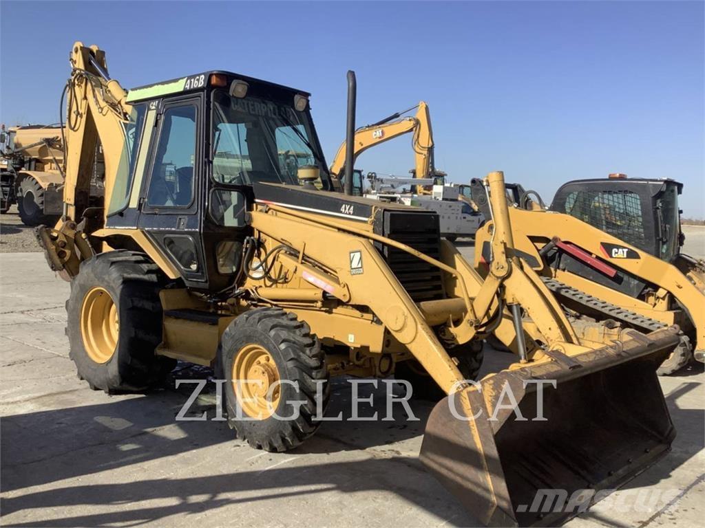 CAT 416B Baggerlader