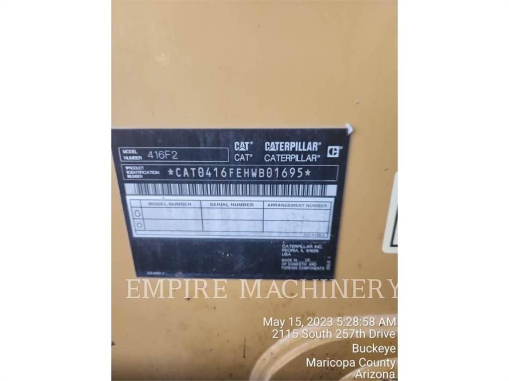 CAT 416F2 4EO Baggerlader