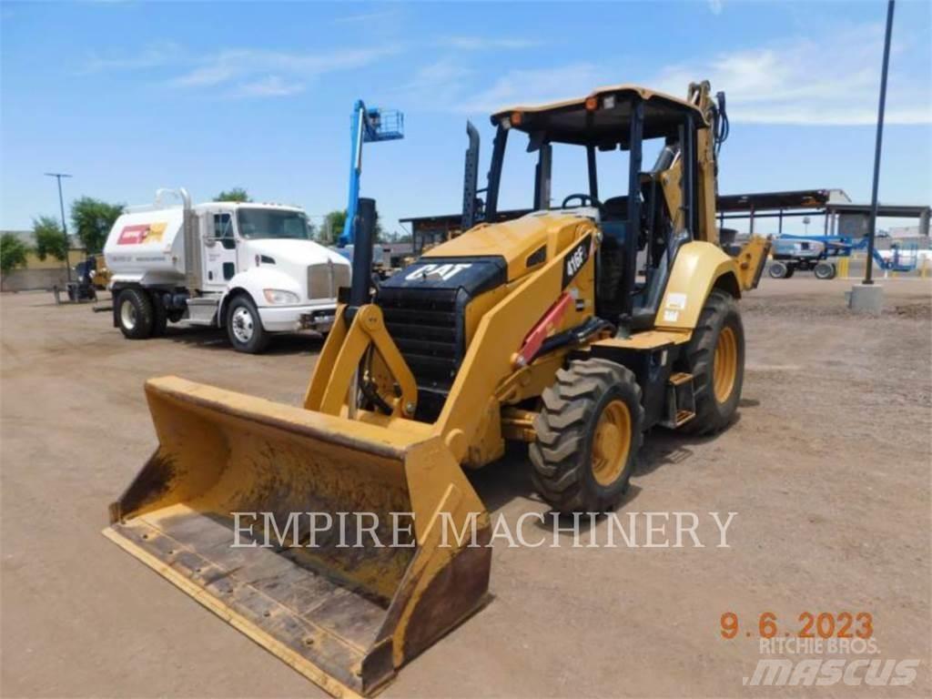 CAT 416F2 4EOP Baggerlader