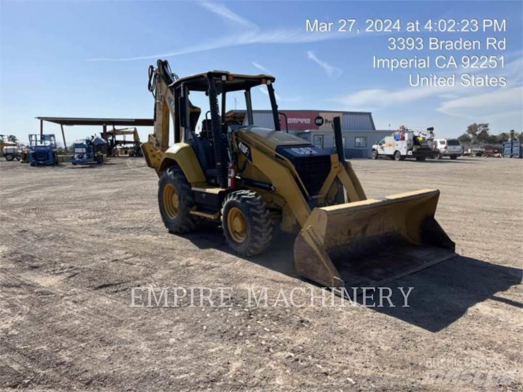 CAT 416F2 4EOP Baggerlader