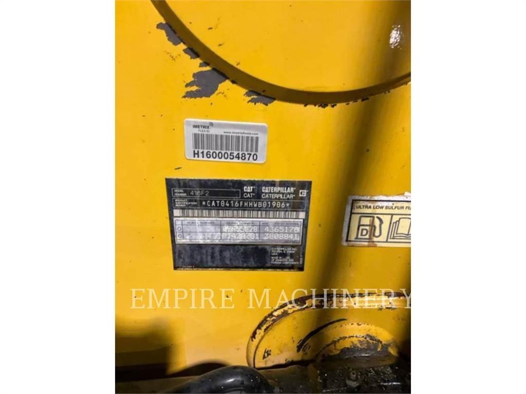 CAT 416F2 4EOP Baggerlader