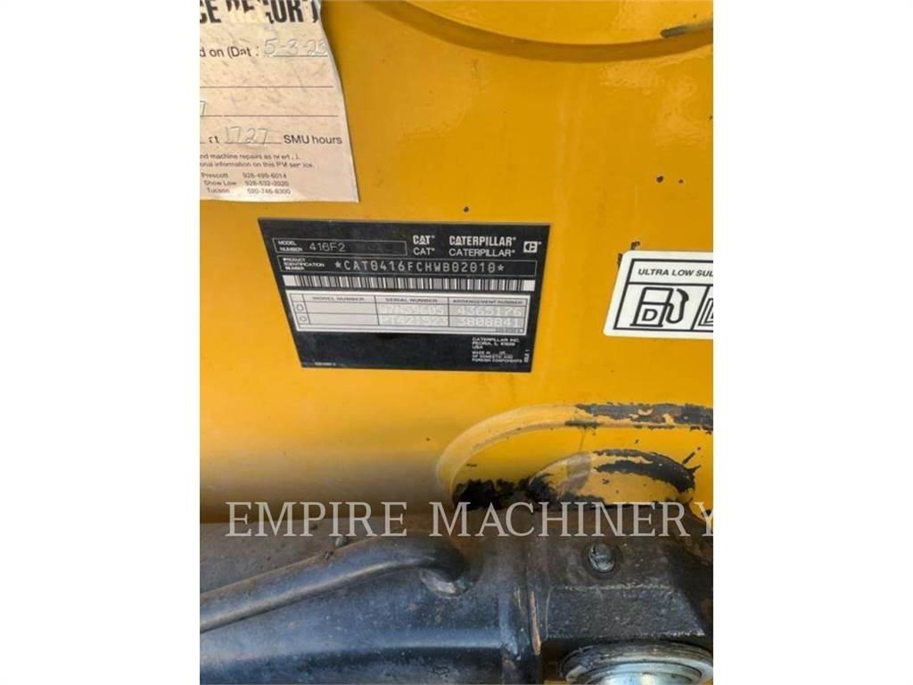 CAT 416F2 4EOP Baggerlader