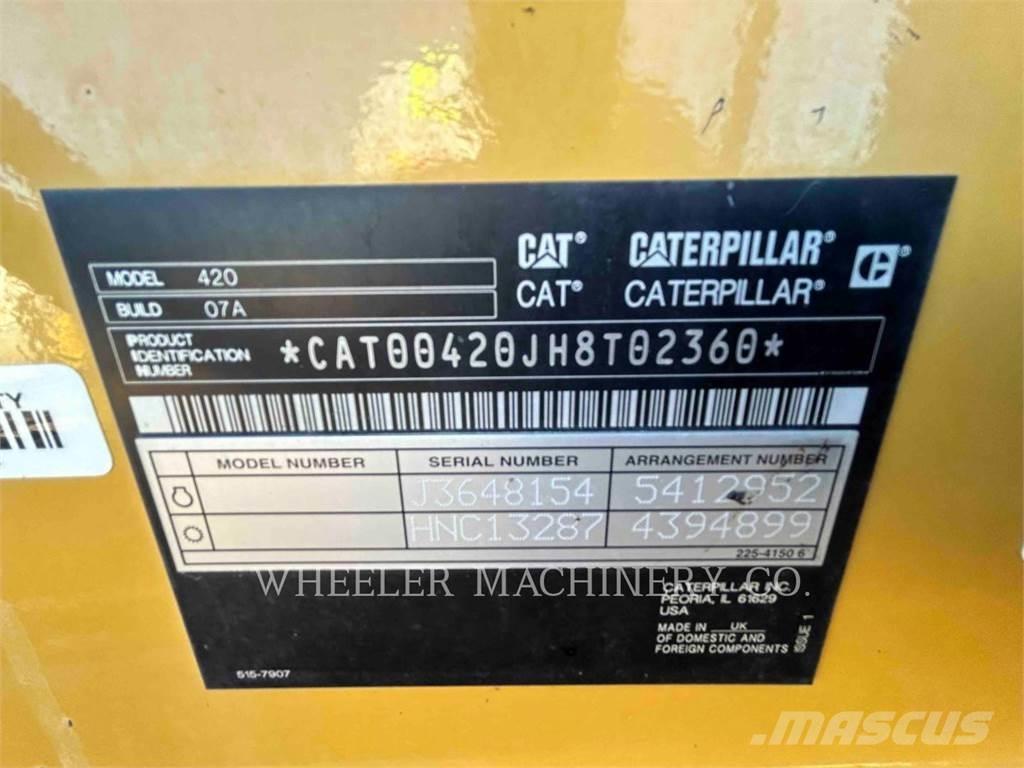CAT 420 Baggerlader