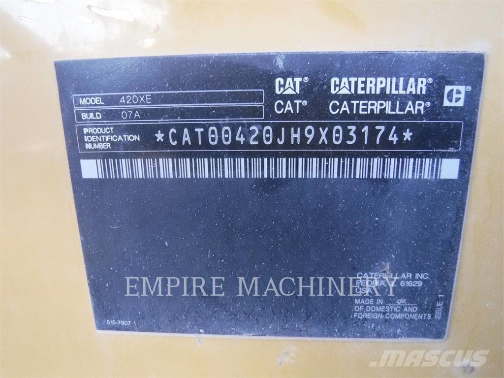 CAT 42007XE Baggerlader