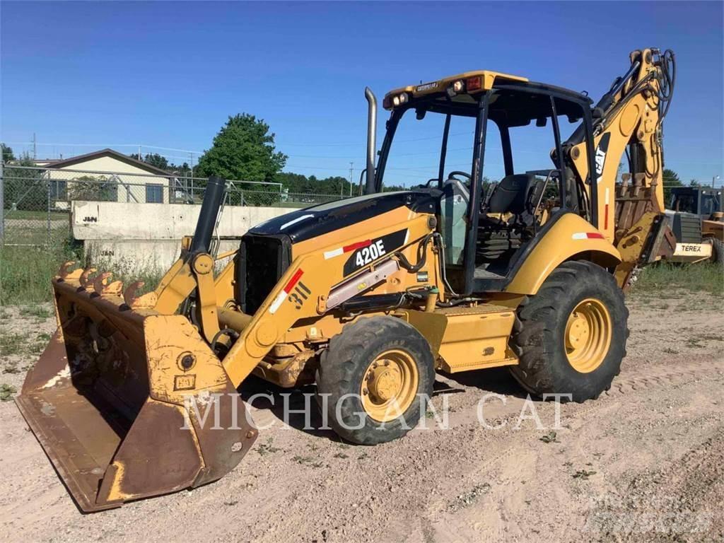 CAT 420E Baggerlader