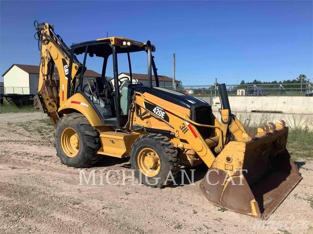 CAT 420E Baggerlader