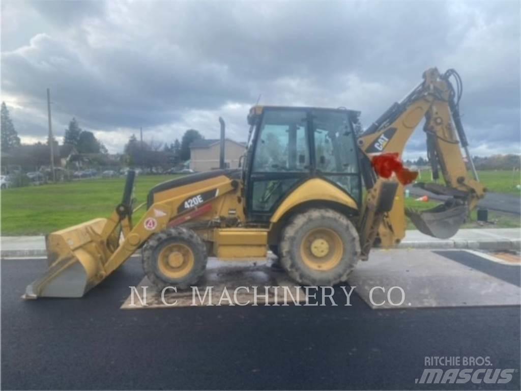 CAT 420E Baggerlader