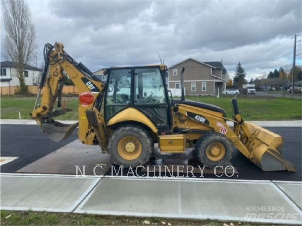 CAT 420E Baggerlader