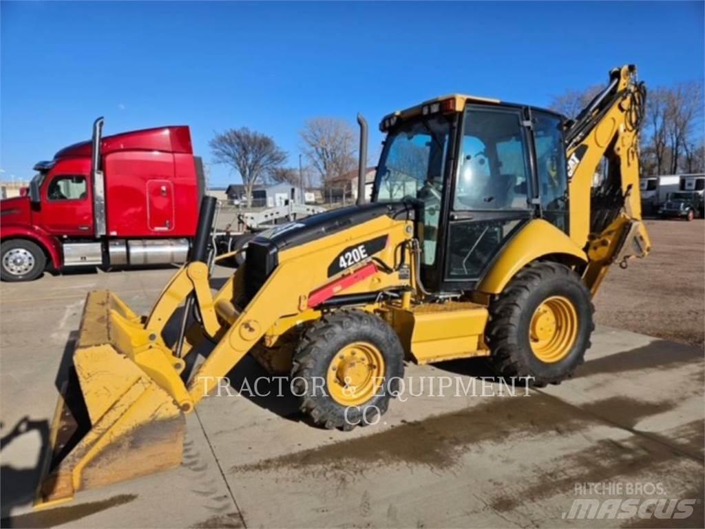 CAT 420E Baggerlader