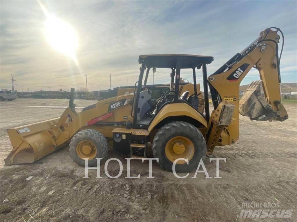 CAT 420F Baggerlader