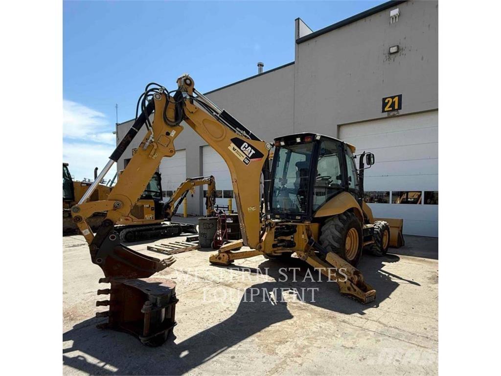 CAT 420F Baggerlader