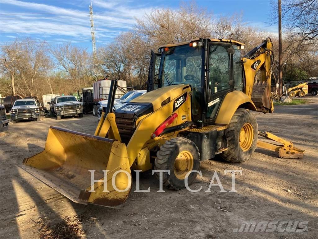 CAT 420F Baggerlader