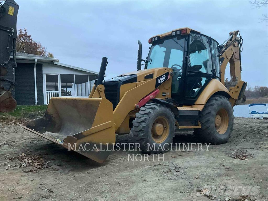 CAT 420F A Baggerlader